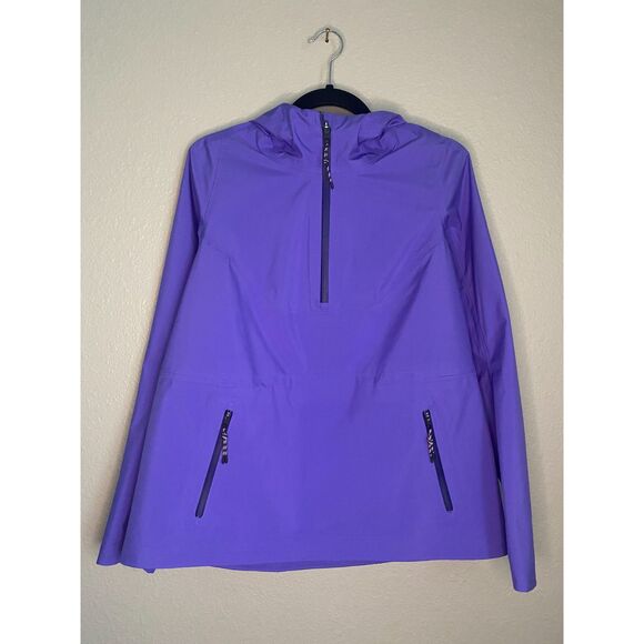 Lululemon Waterproof Hiking Half-Zip Pullover Light Electric Indigo - Picture 4 of 11